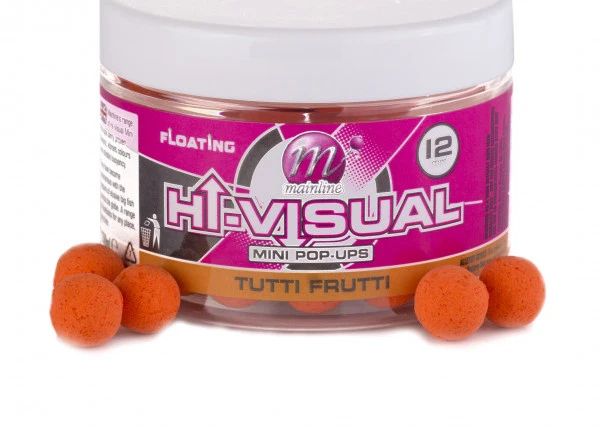 Mainline Hi-Visual Pop-Ups Tutti Frutti 15mm (250ml) 1 Mainline Hi-Visual Pop-Ups Tutti Frutti 15mm (250ml)