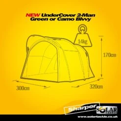 Solar Undercover 2-Man Bivvy Camo