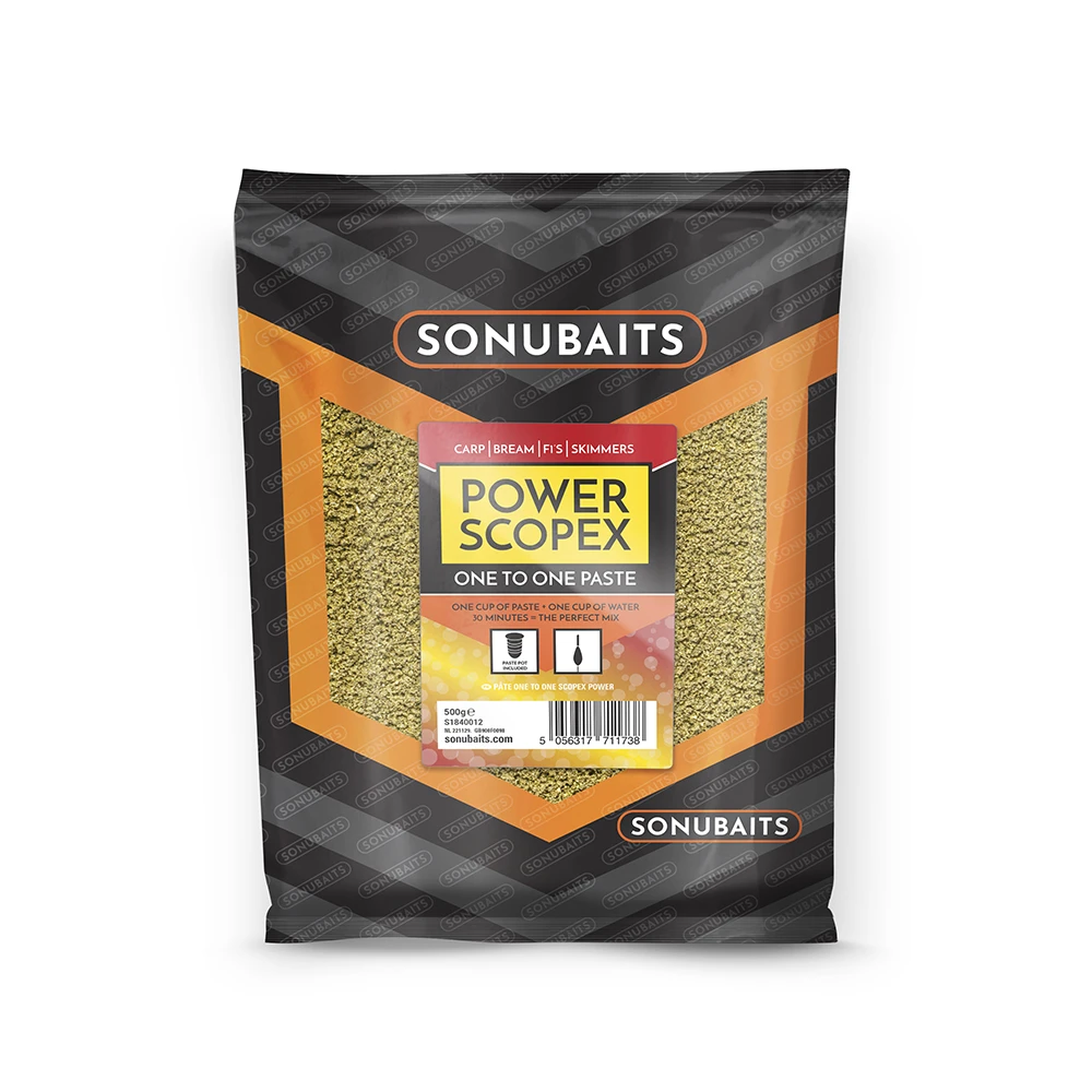 SonuBaits One To One Paste 'Power Scopex' (500g) 1 SonuBaits One To One Paste 'Power Scopex' (500g)