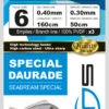Sunset BDL Boat RS Competition Special Seabream Fluorocarbon Rig 0,40mm Size 4
