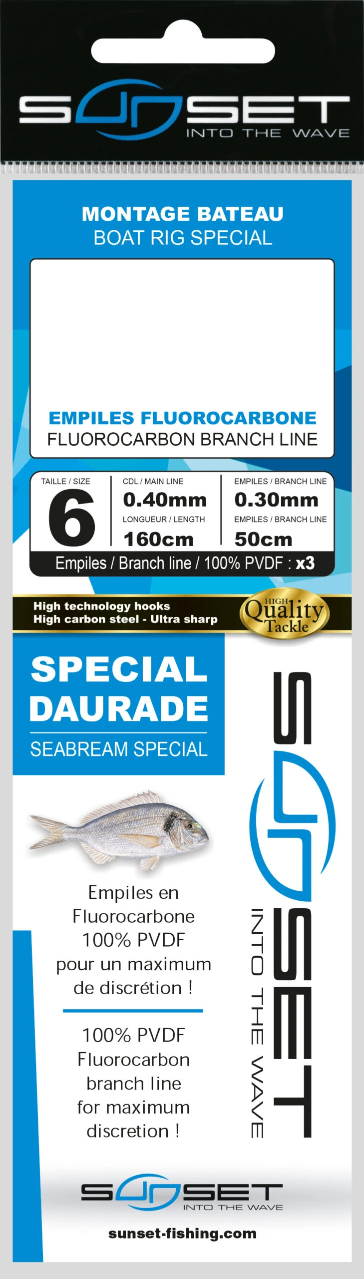 Sunset BDL Boat RS Competition Special Seabream Fluorocarbon Rig 0,40mm Size 4 1 Sunset BDL Boat RS Competition Special Seabream Fluorocarbon Rig 0,40mm Size 4