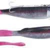 Balzer Adrenalin Arctic Shad 150g - BlackSilverGlitter/Pink Tail